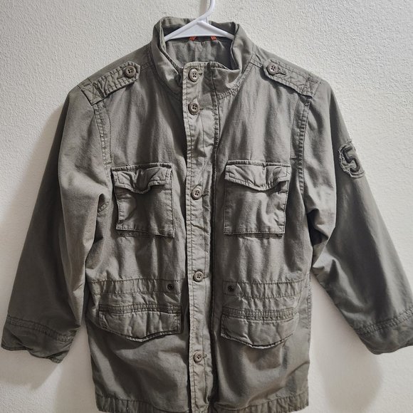 GAP KIDS, Military Cotton Jacket, Size 8 (M) - Picture 1 of 5